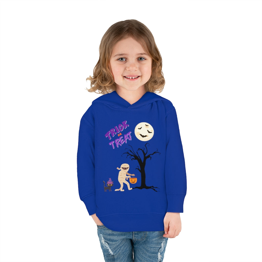 Trick or Treat Cleopatra Toddler Pullover Fleece Hoodie