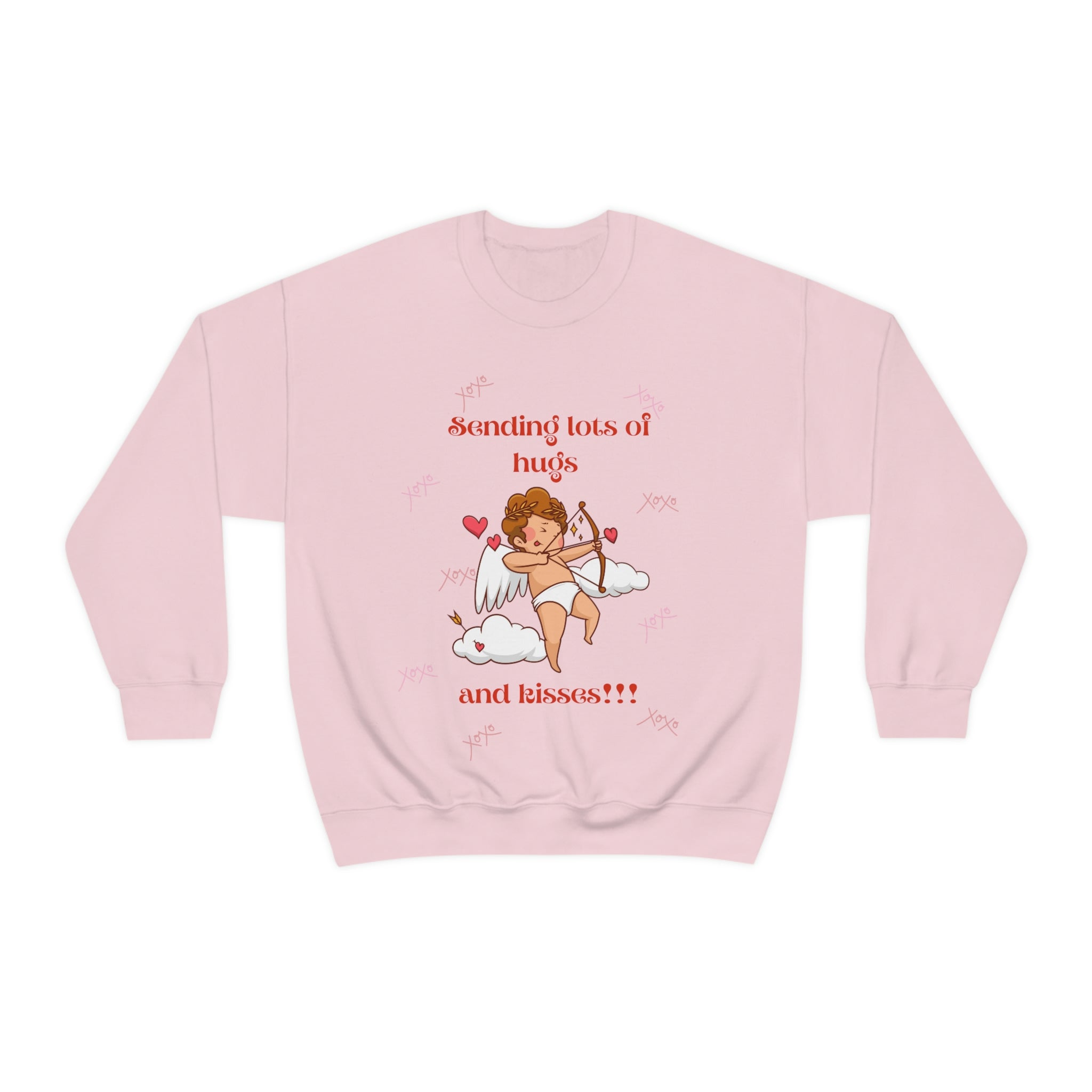 Sending Lots Of Hugs & Kisses!! Unisex Heavy Blend™ Crewneck Sweatshirt