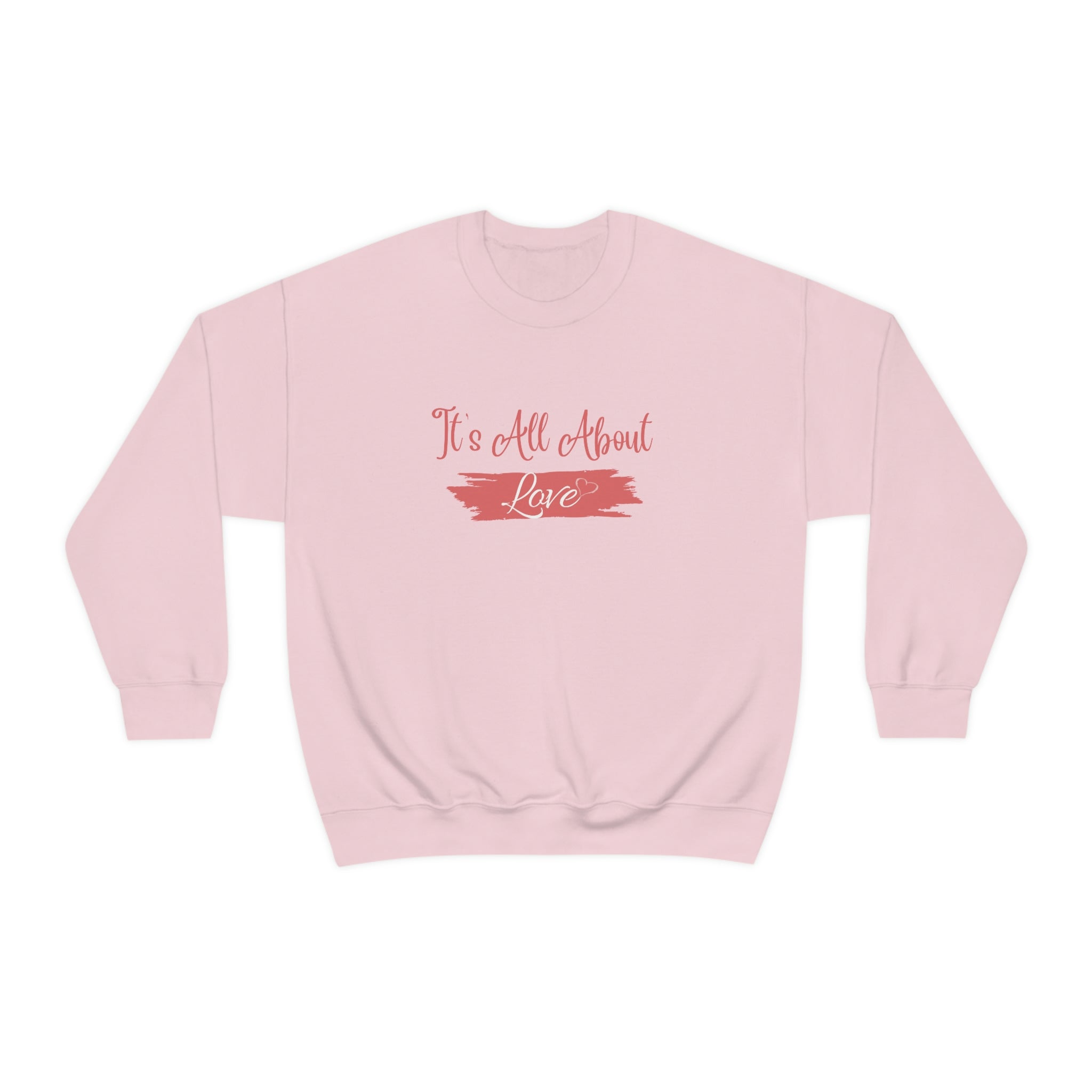 It's All About Love Unisex Heavy Blend™ Crewneck Sweatshirt