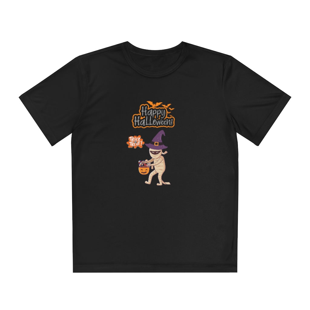 Happy Halloween Mummy Youth Competitor Tee