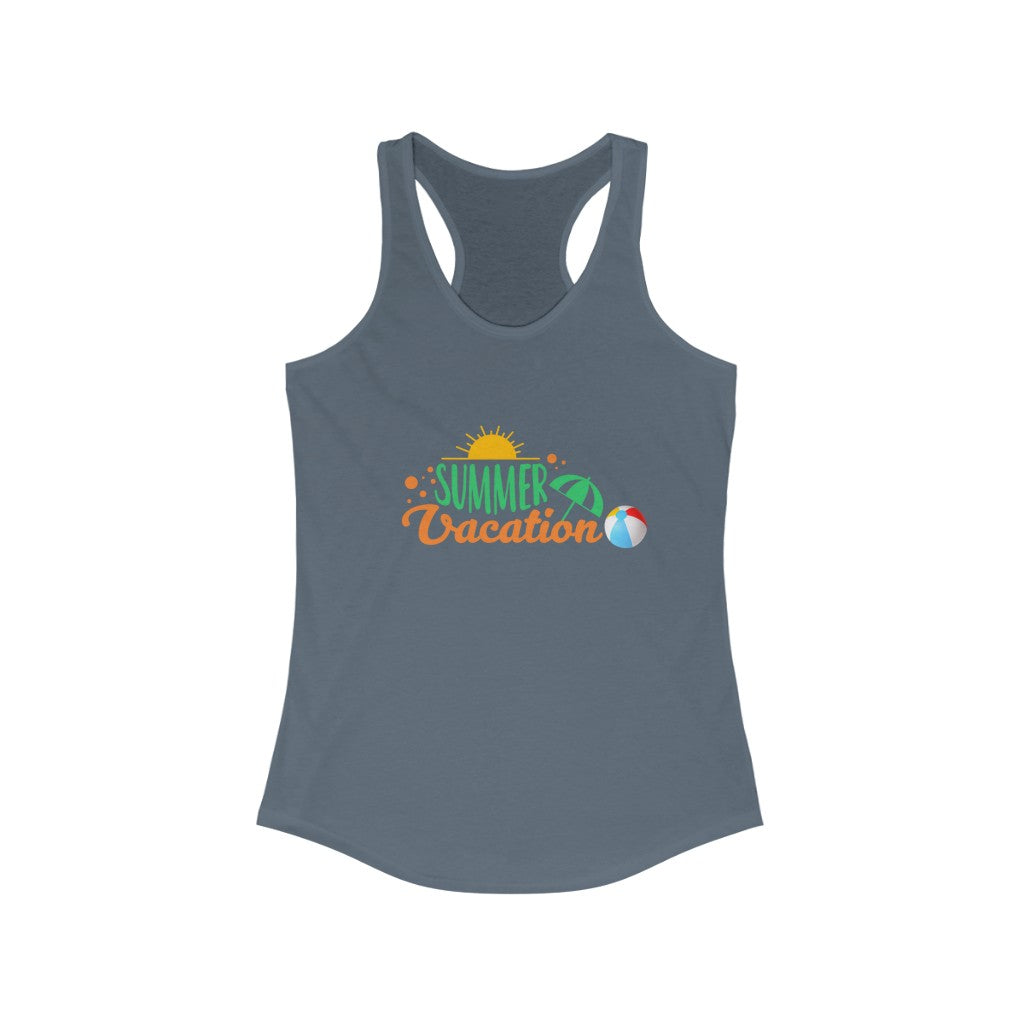 Summer Vacation Women's Ideal Racerback Tank