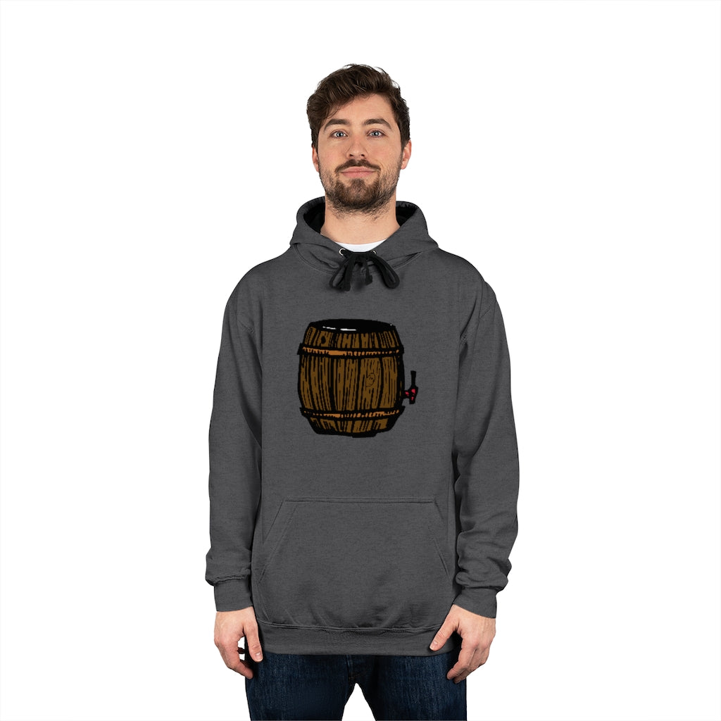 Beer Keg Unisex Varsity Hoodie