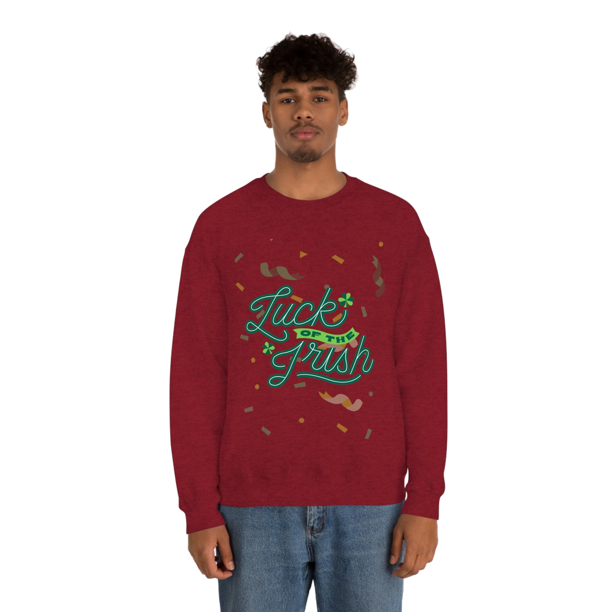 Luck Of The Irish Unisex Heavy Blend™ Crewneck Sweatshirt