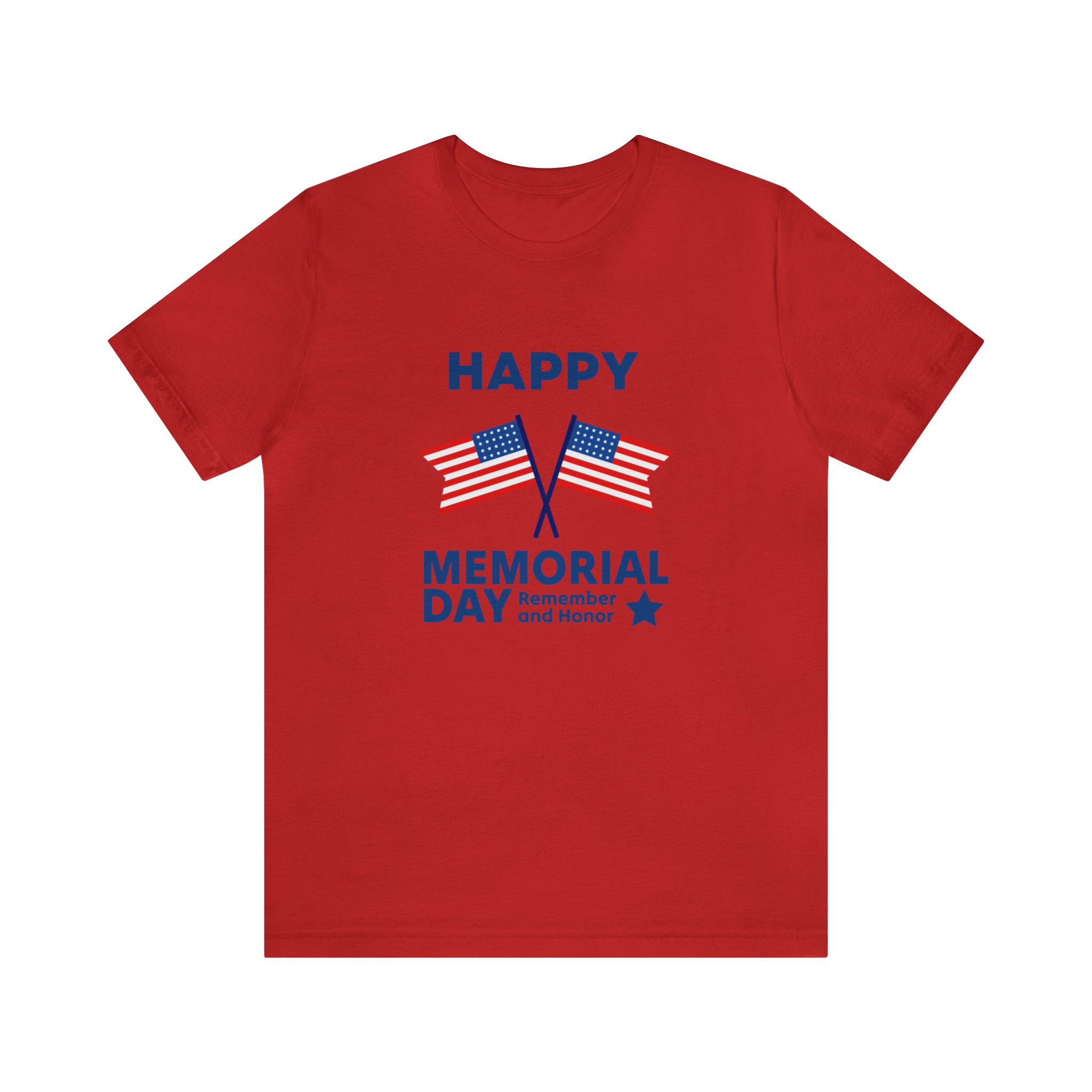 Happy Memorial Day Unisex Jersey Short Sleeve Tee