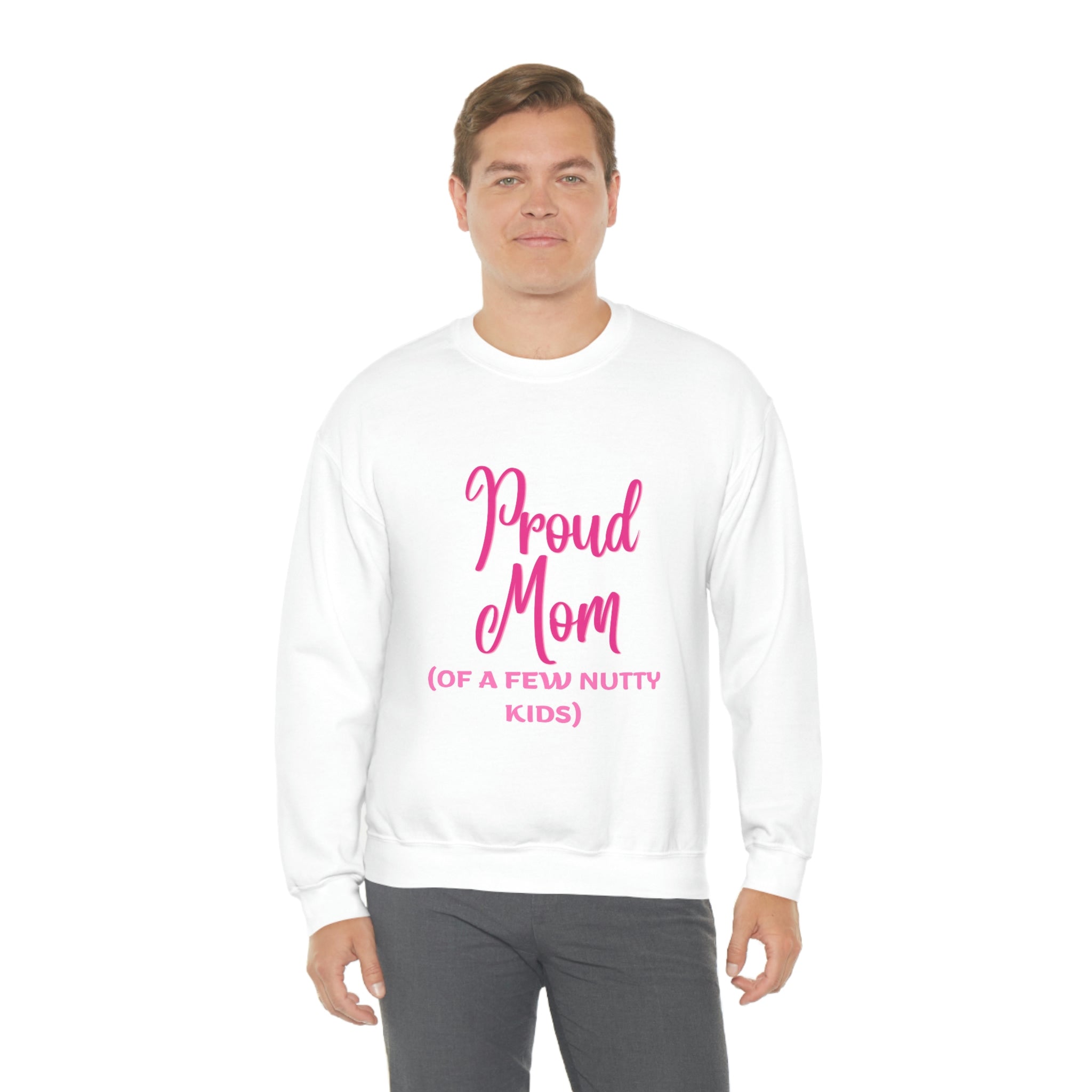 Proud MomUnisex Heavy Blend™ Crewneck Sweatshirt