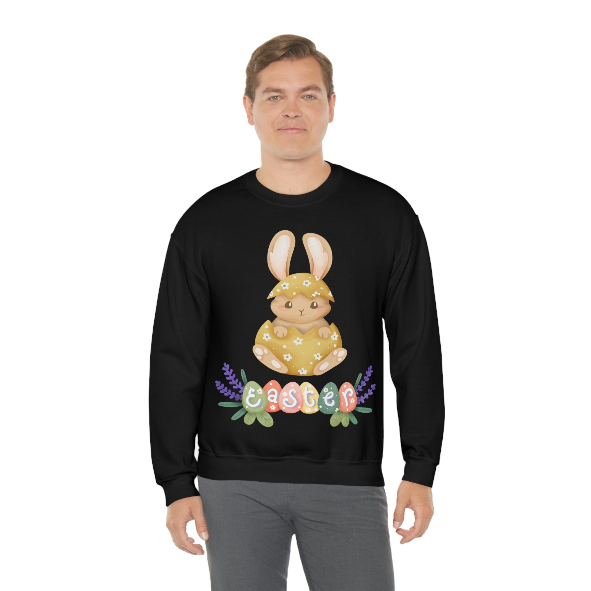 Easter Hunt Is On Unisex Heavy Blend™ Crewneck Sweatshirt