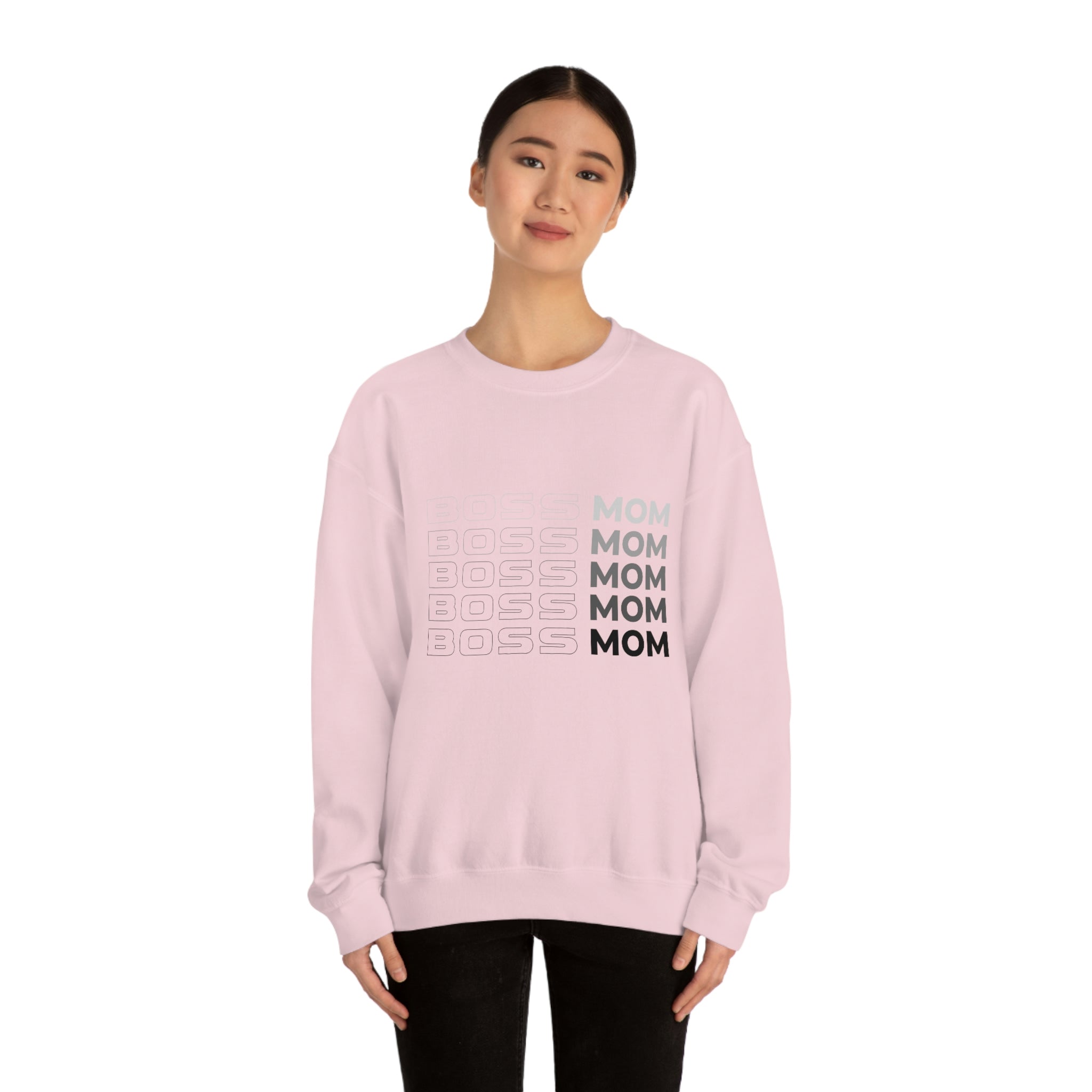 Boss Mom Unisex Heavy Blend™ Crewneck Sweatshirt