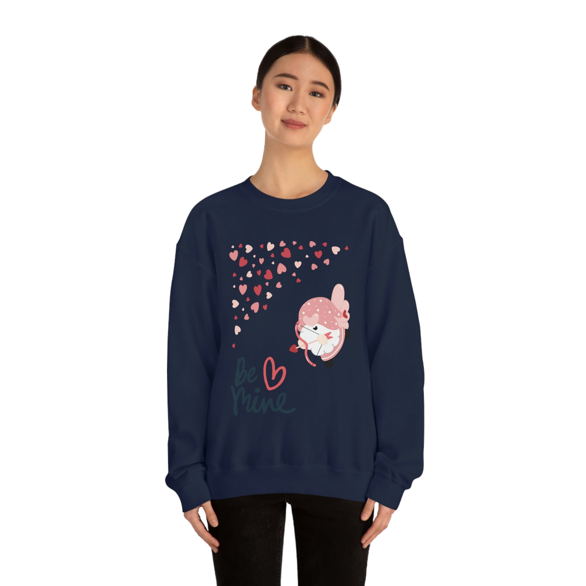 Be Mine Gnome!! Unisex Heavy Blend™ Crewneck Sweatshirt