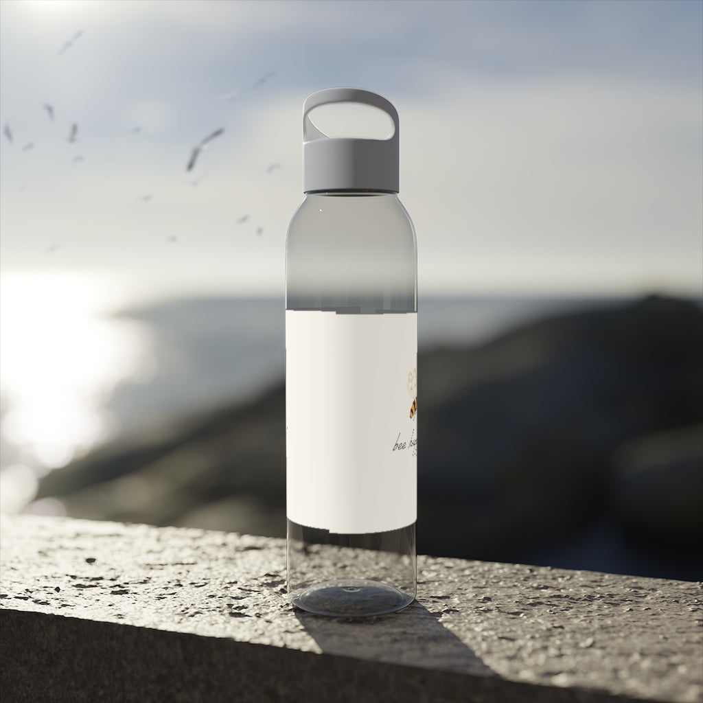 Bee Happy Sky Water Bottle