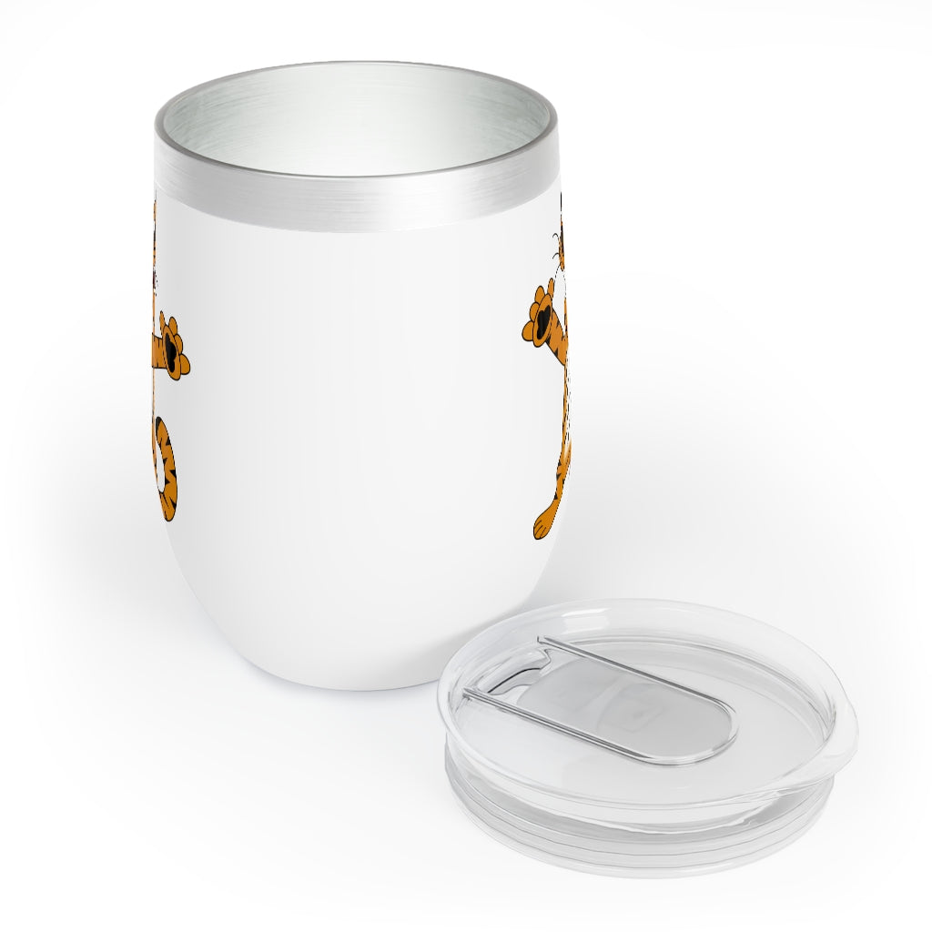 Tiger Chill Wine Tumbler