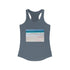 White Sands Blue Ocean Women's Ideal Racerback Tank