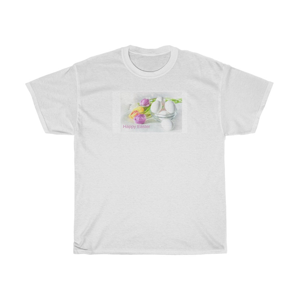 Happy Easter Unisex Heavy Cotton Tee