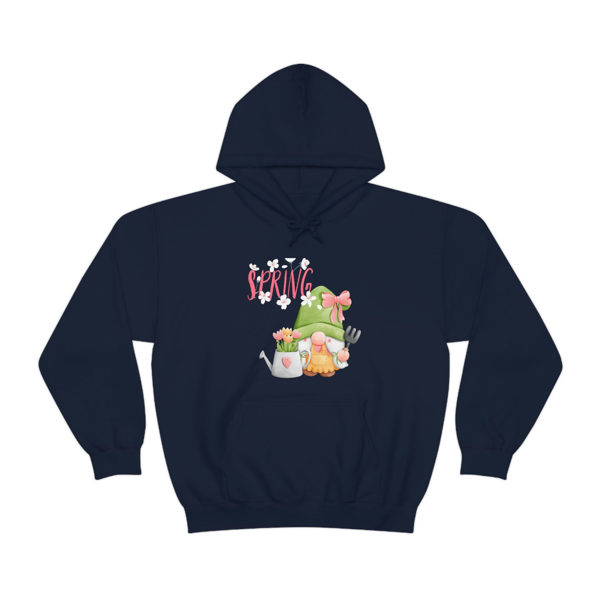 Gnome Happy Spring Unisex Heavy Blend™ Hooded Sweatshirt