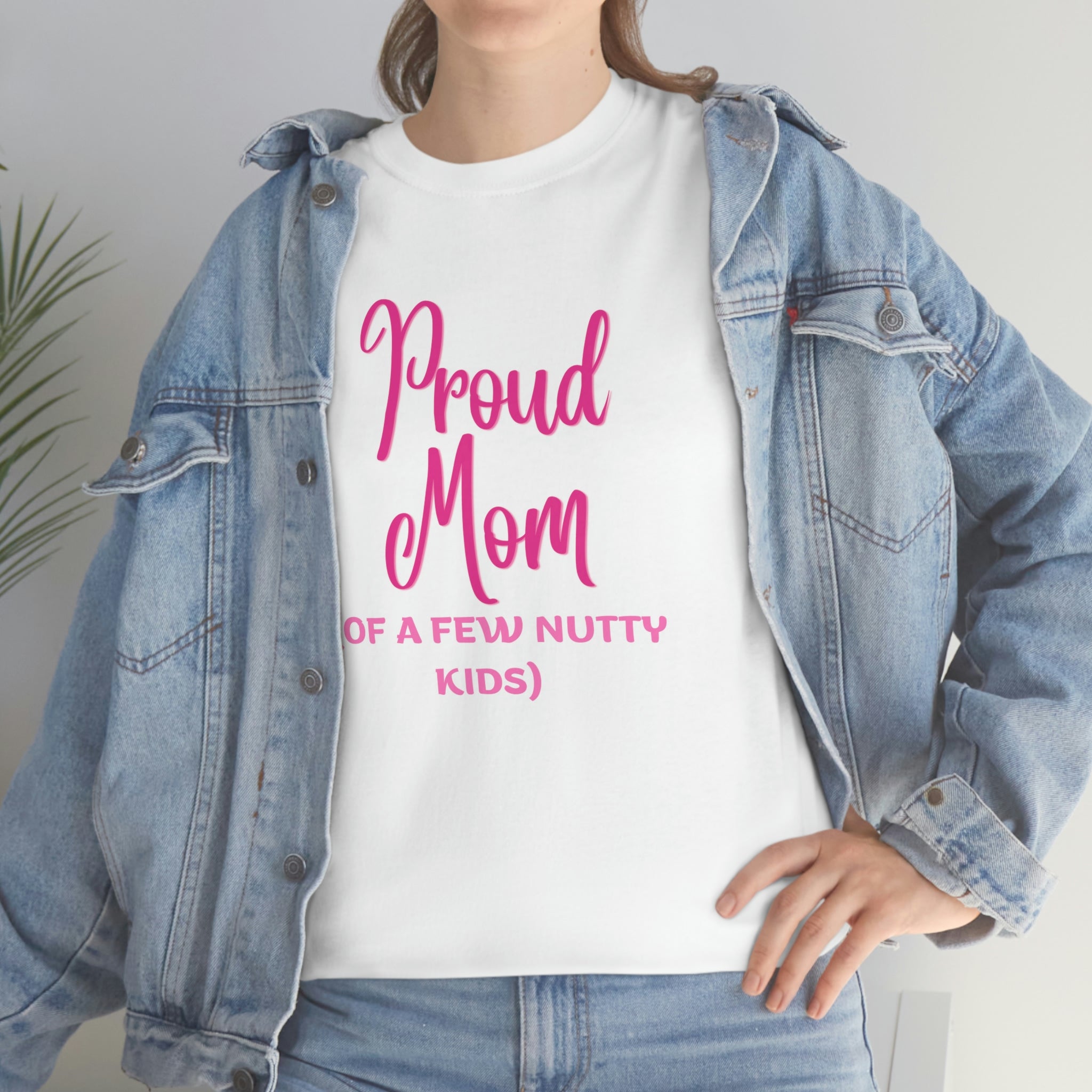 Proud Mom Unisex Heavy Cotton Tee