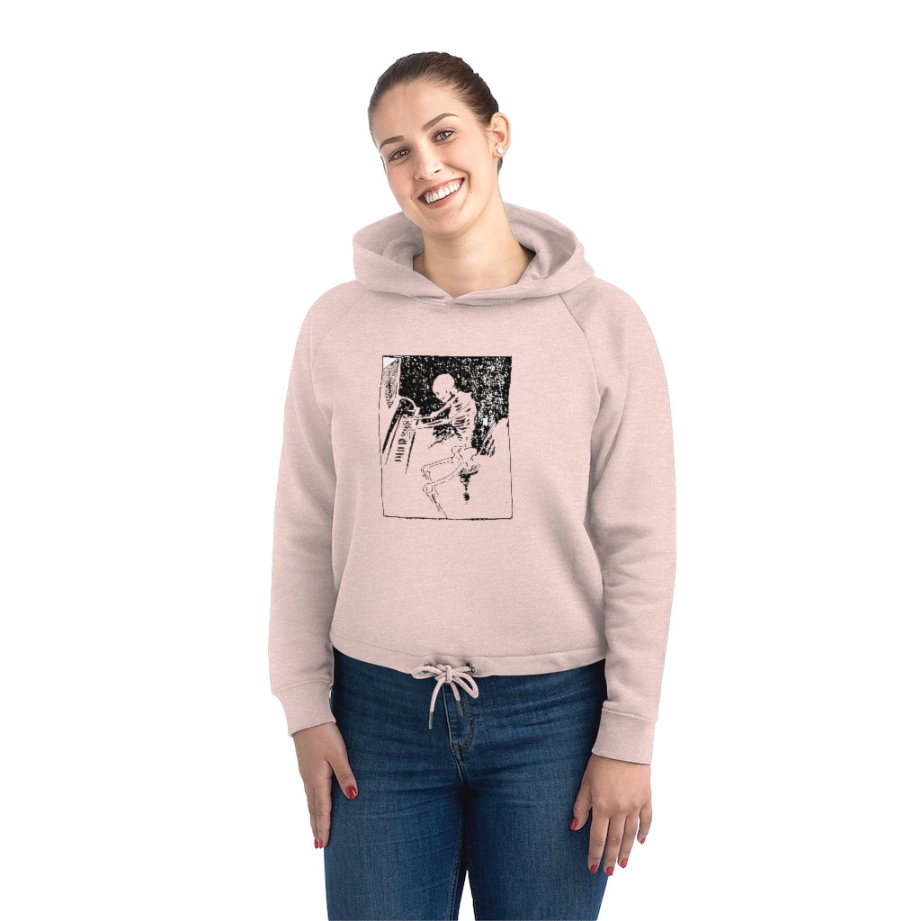 Piano Player's Women's Bower Cropped Hoodie Sweatshirt