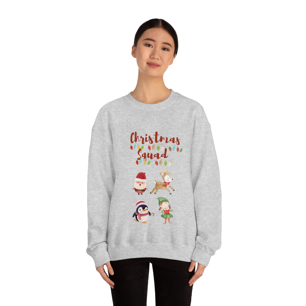 Christmas Squad Unisex Heavy Blend™ Crewneck Sweatshirt