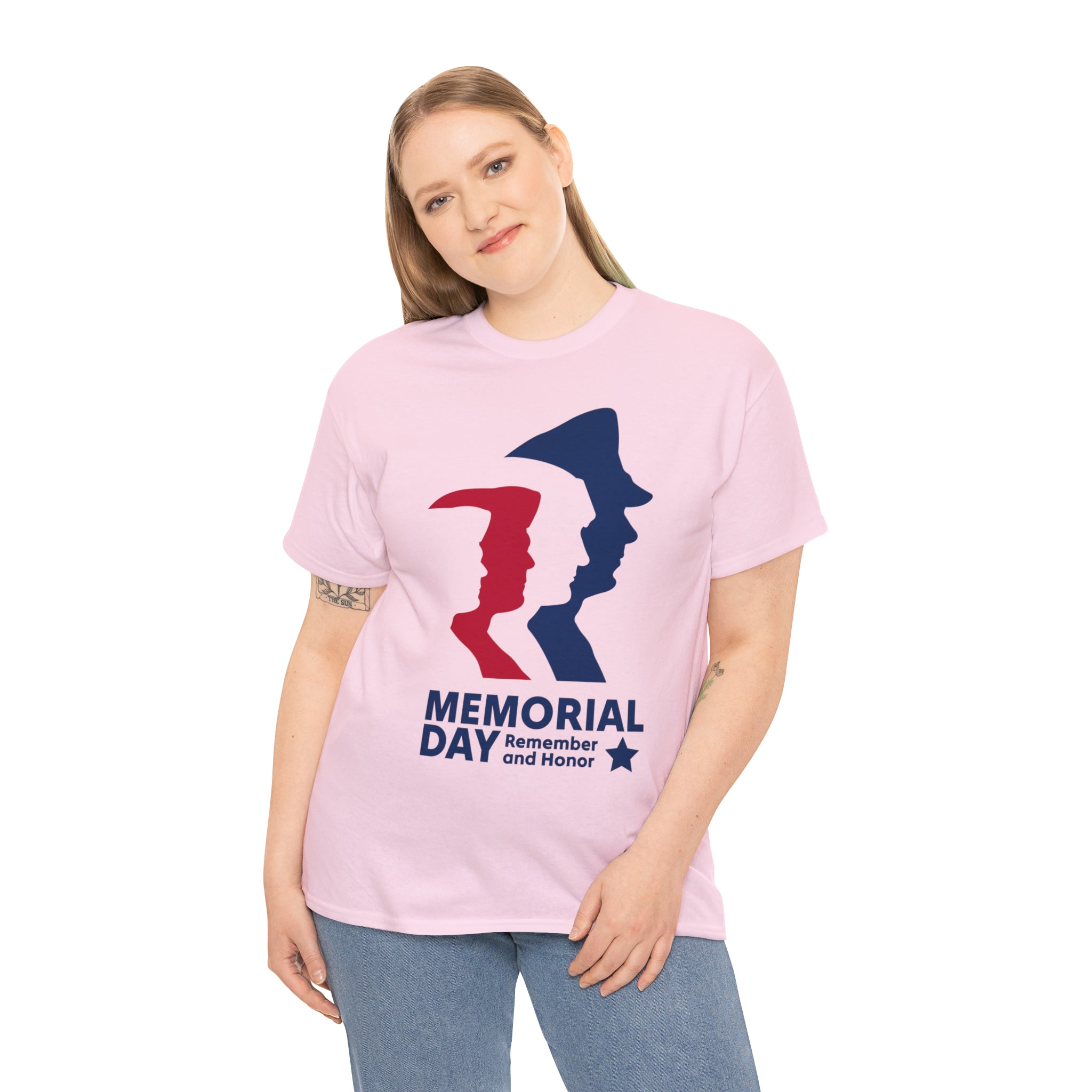 Memorial Day Heroes Unisex Heavy Cotton Tee