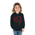 Happy Valentine's Day Toddler Pullover Fleece Hoodie
