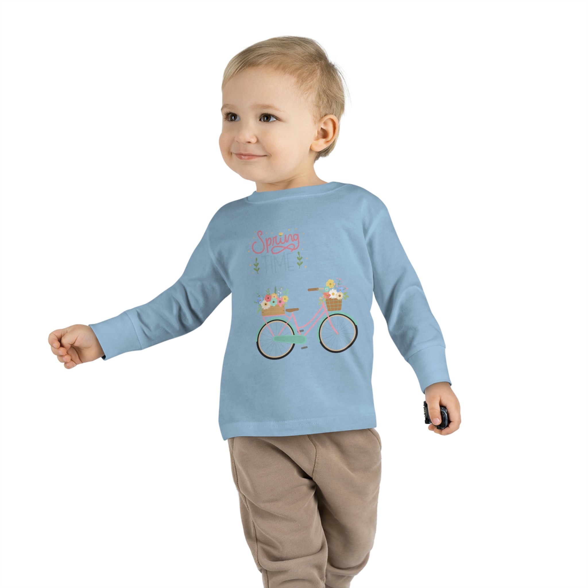 Spring Time Toddler Long Sleeve Tee