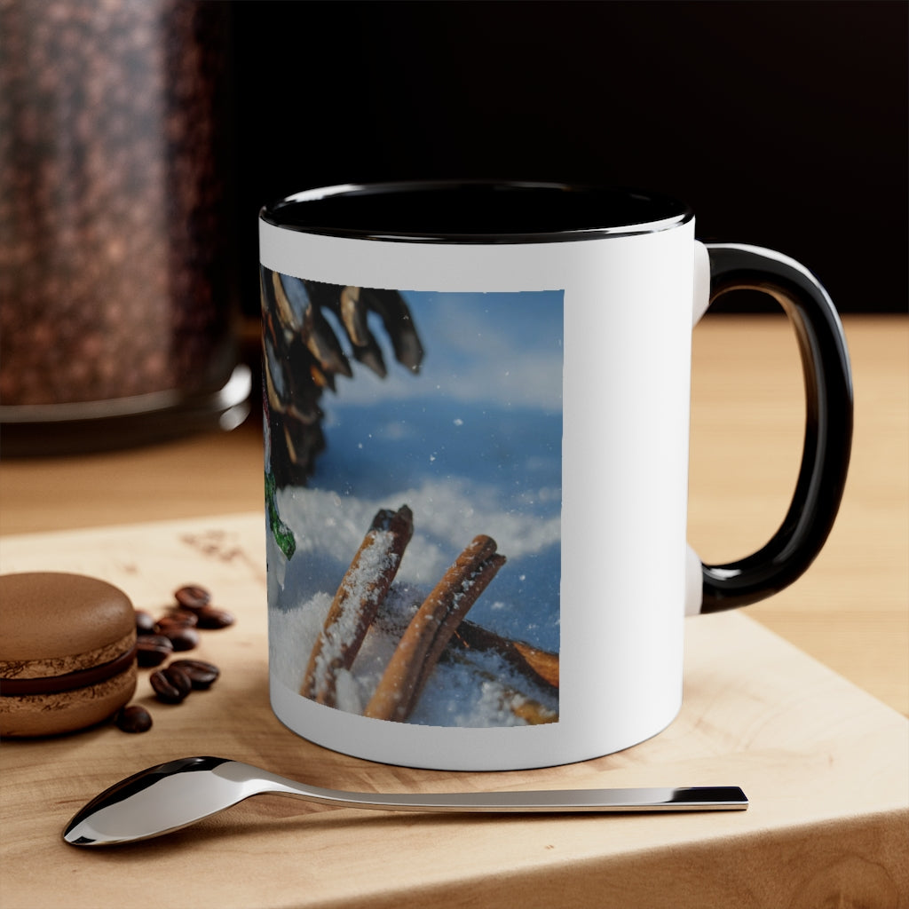 Merry Christmas Accent Coffee Mug, 11oz