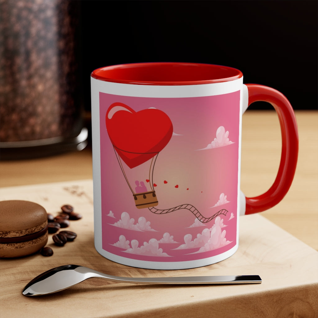 Happy Valentine's Day Accent Mug