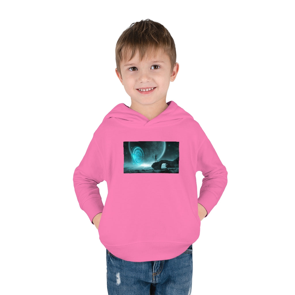 Mystical Moon Toddler Pullover Fleece Hoodie