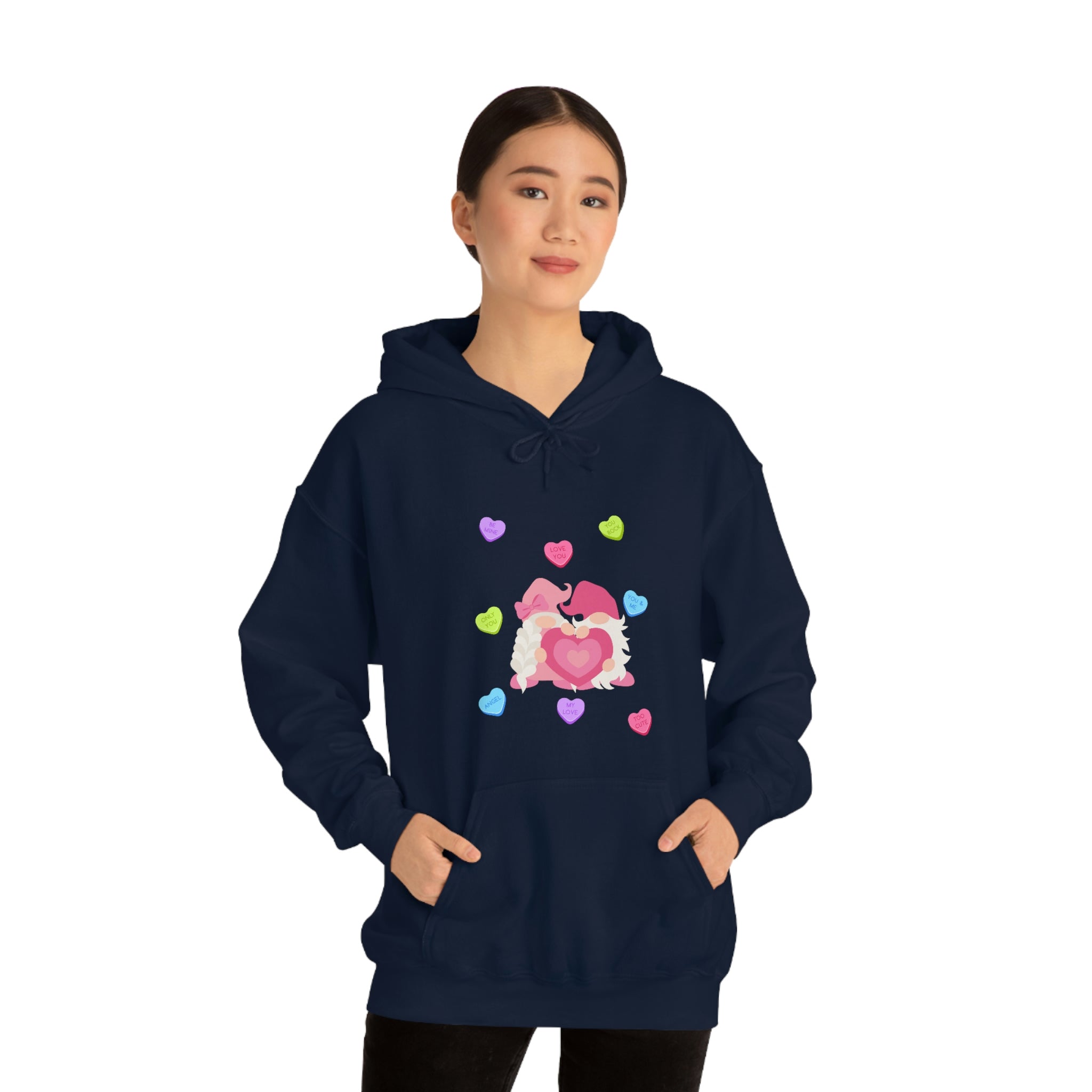 You Gnome I Love you!! Unisex Heavy Blend™ Hooded Sweatshirt