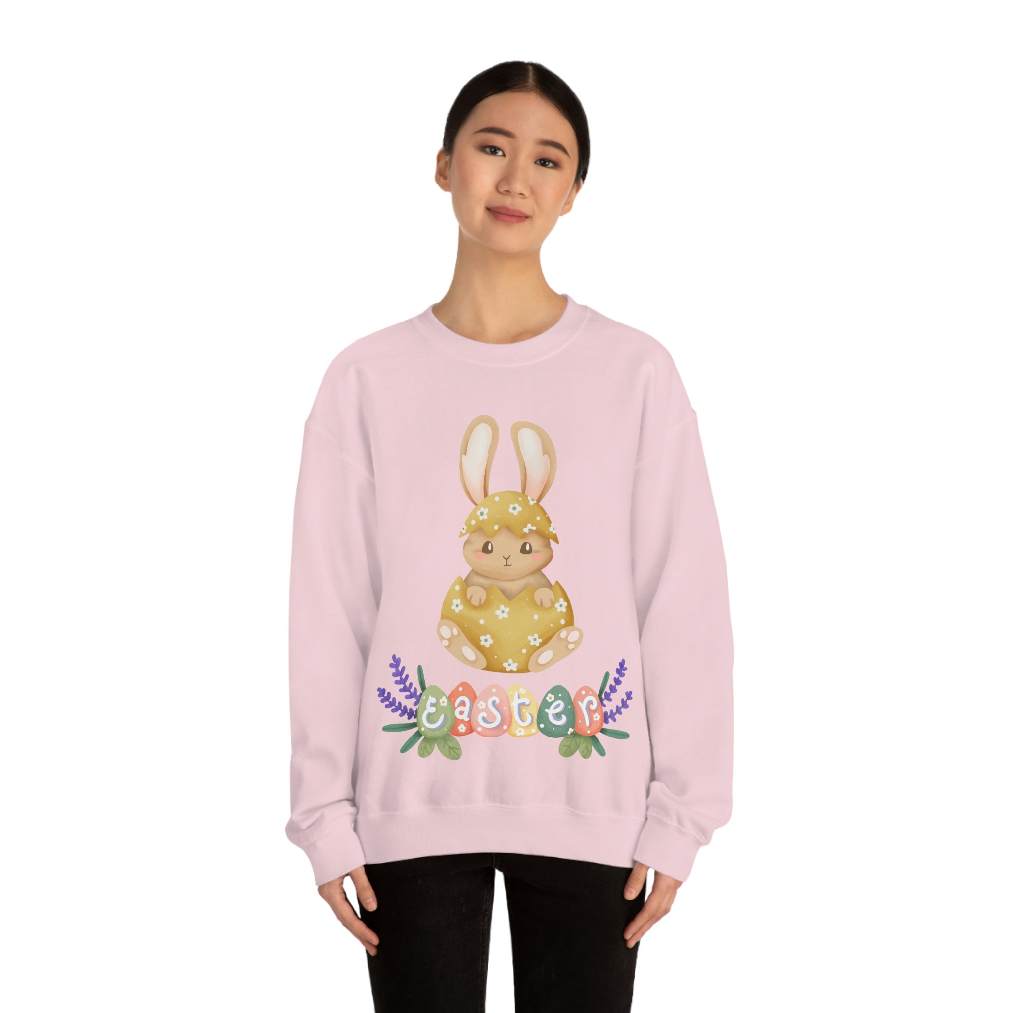 Easter Hunt Is On Unisex Heavy Blend™ Crewneck Sweatshirt