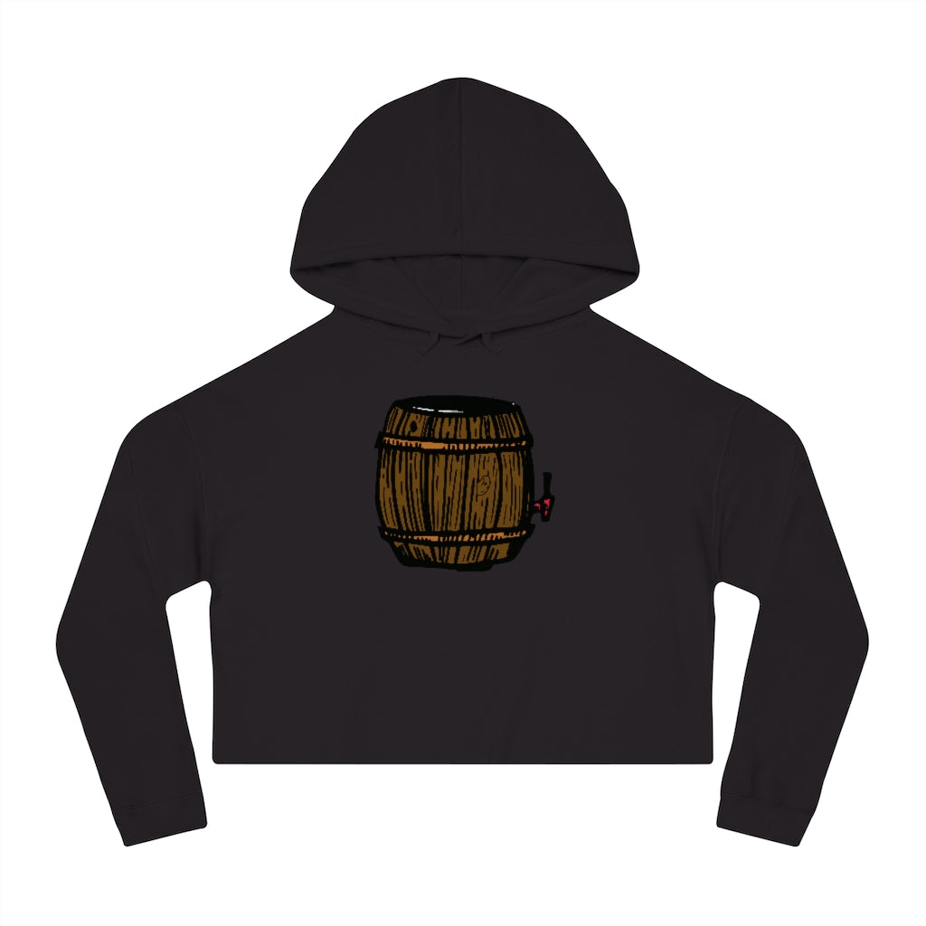 Keg Beer Women’s Cropped Hooded Sweatshirt