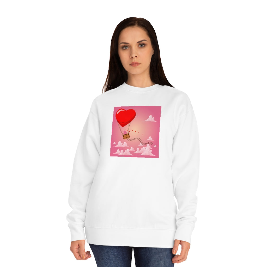 Happy Valentine's Day Unisex Crew Sweatshirt