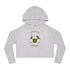 The Luck Of The Gnomies! Women’s Cropped Hooded Sweatshirt