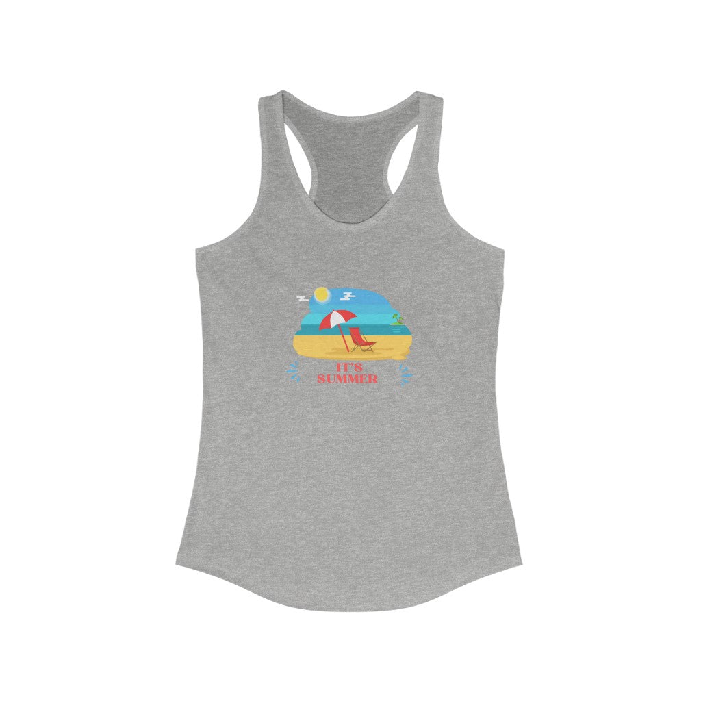 It's Summer Women's Ideal Racerback Tank