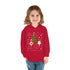Merry & Bright Holidays ChristmasToddler Pullover Fleece Hoodie
