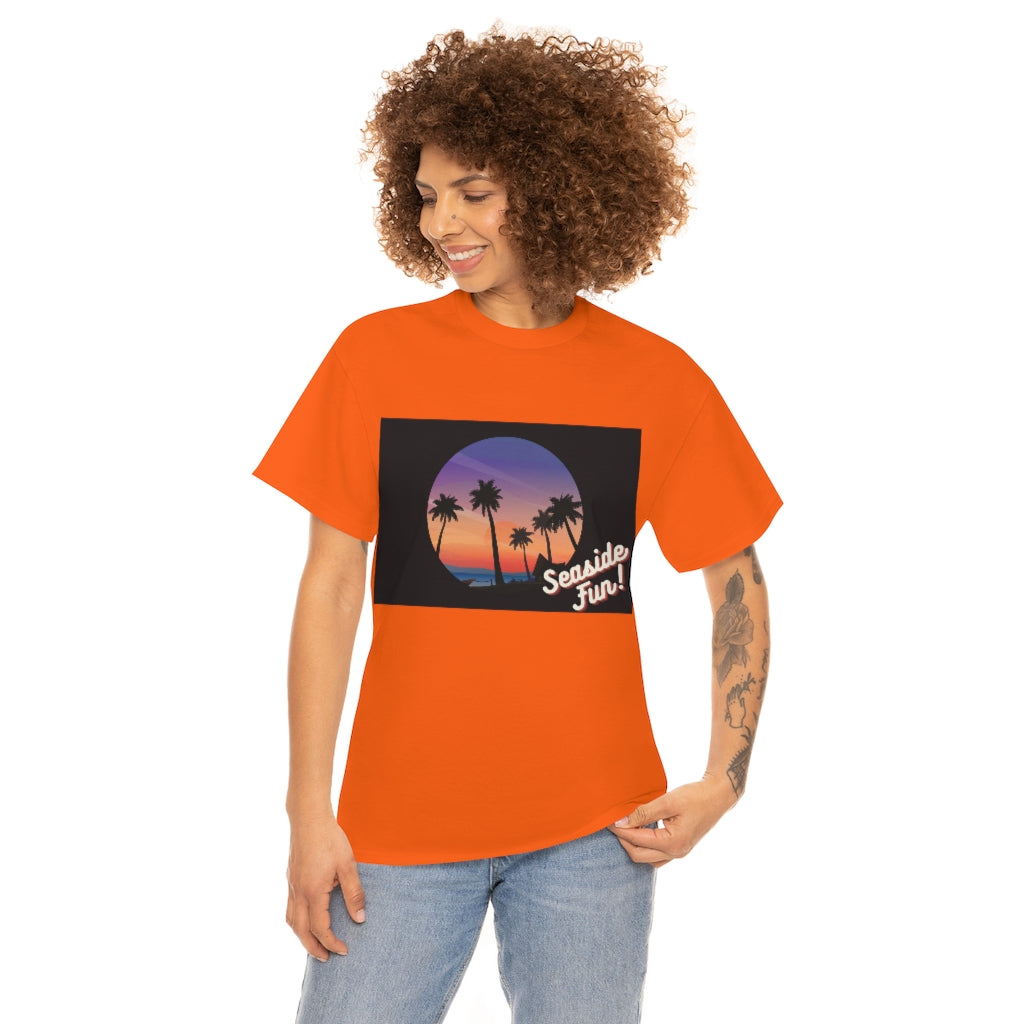 Seaside Fun Unisex Heavy Cotton Tee