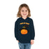 Pumpkin Trick or Treat Toddler Pullover Fleece Hoodie