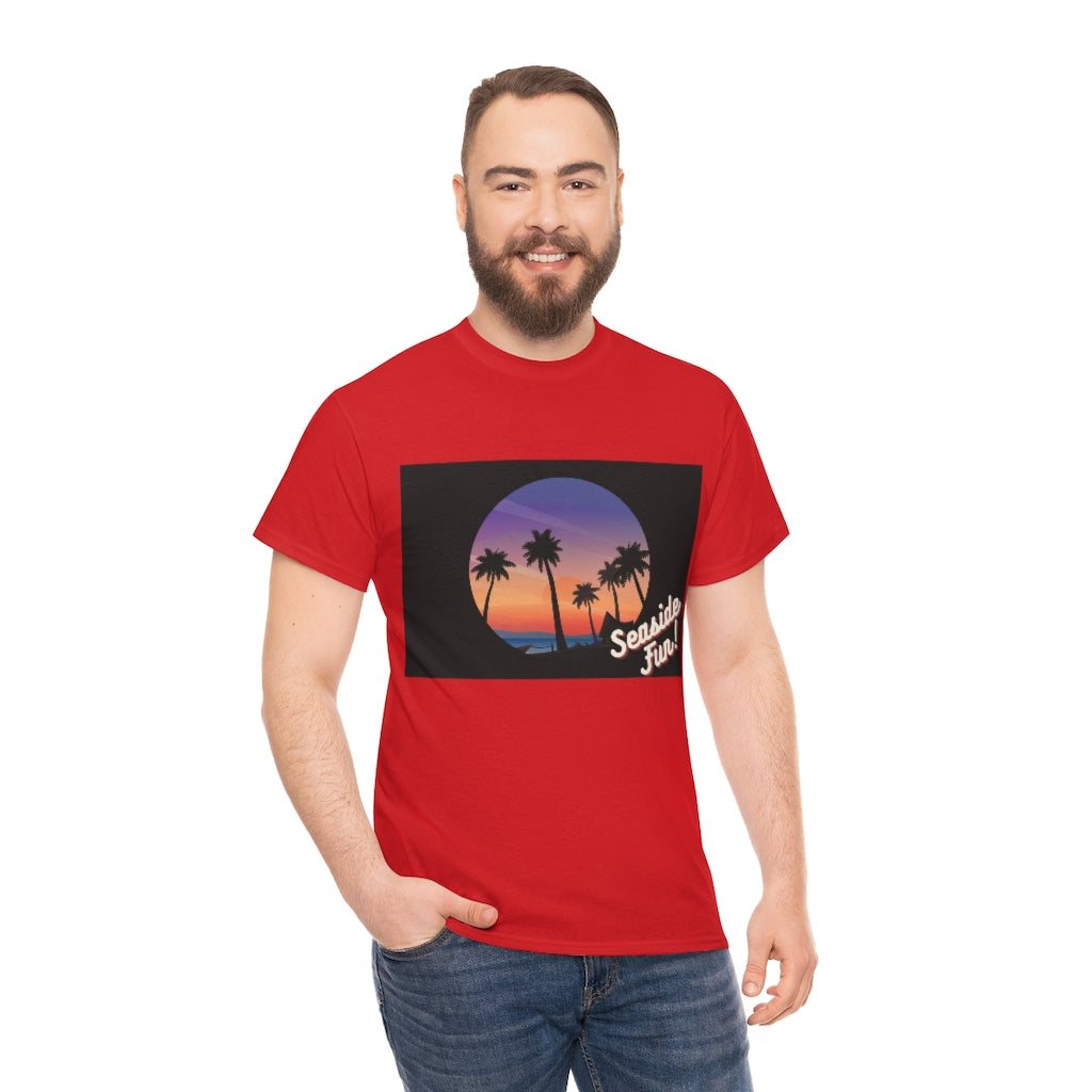 Seaside Fun Unisex Heavy Cotton Tee