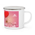 Happy Valentine's Day Enamel Camping Mug