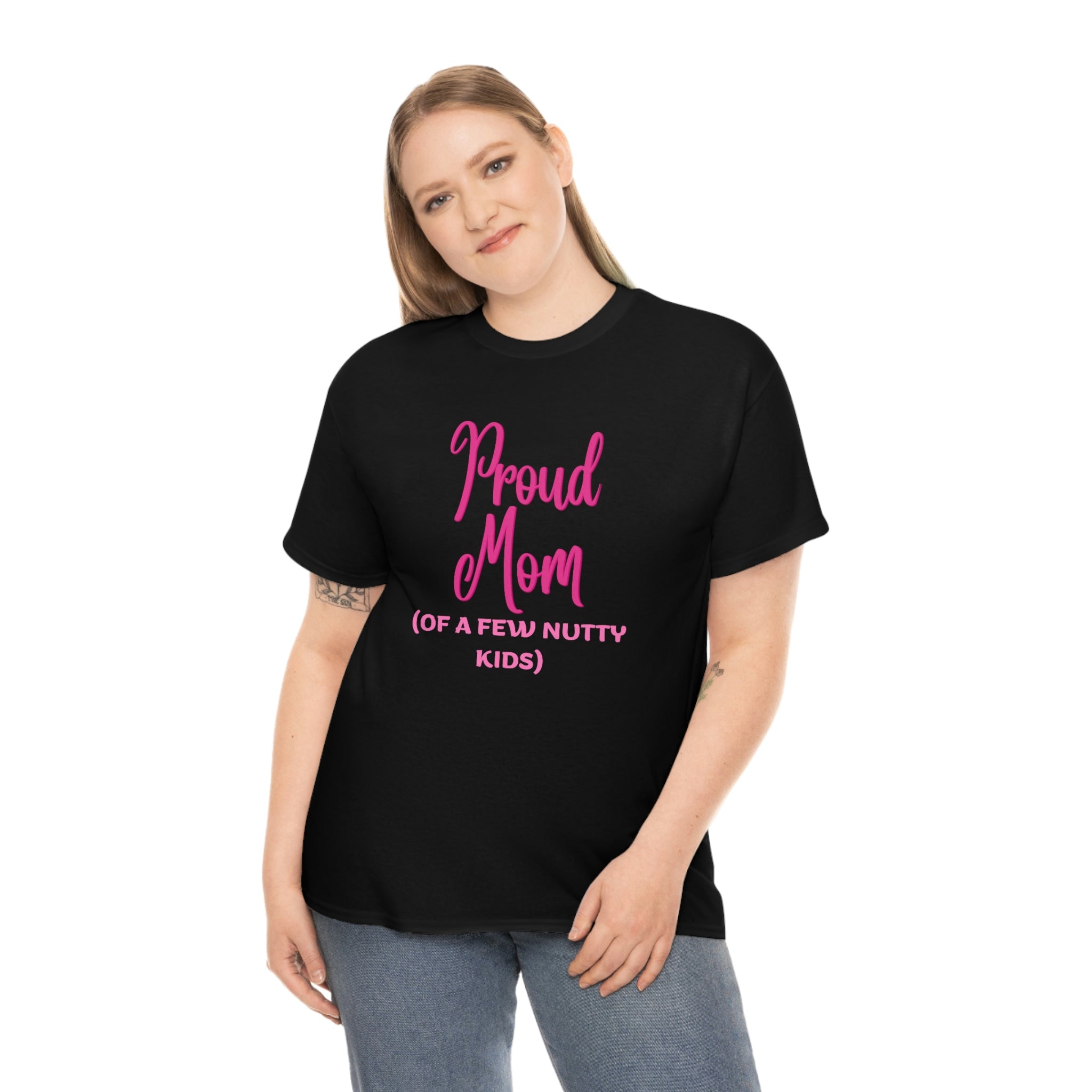 Proud Mom Unisex Heavy Cotton Tee