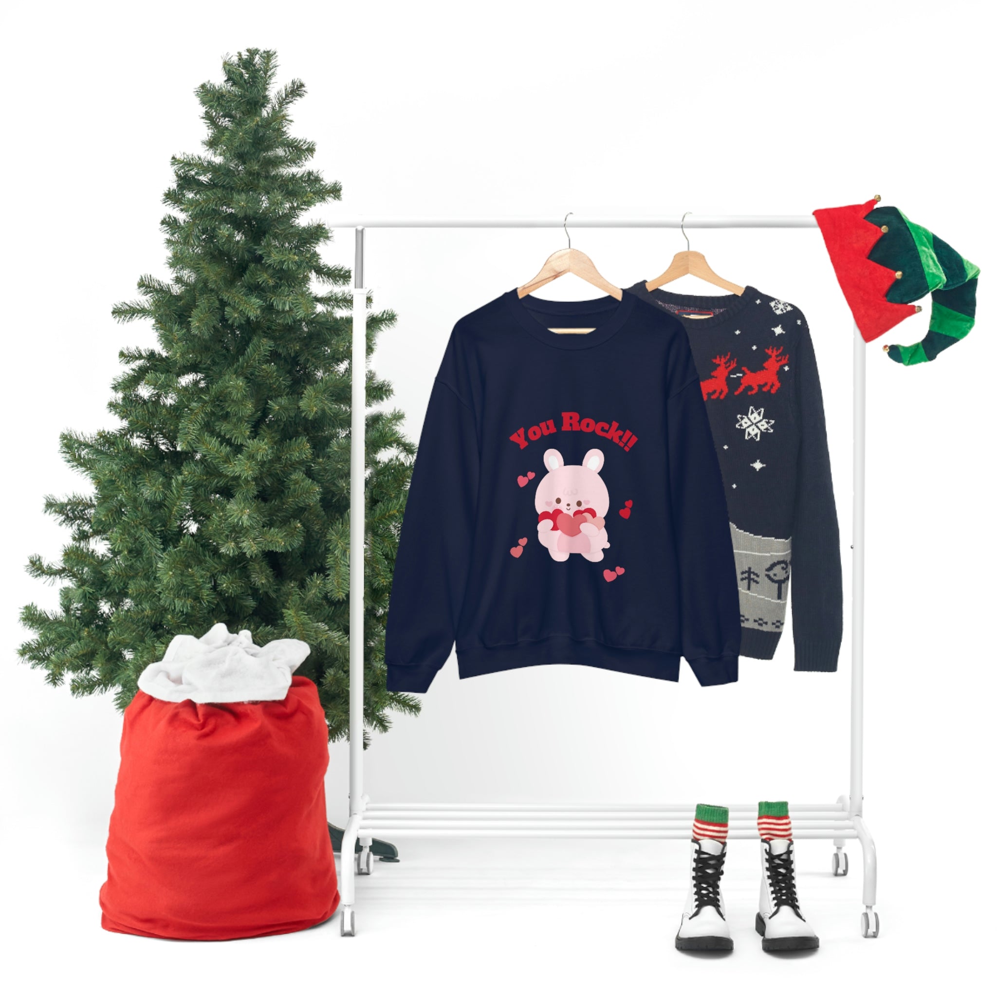 You Rock Unisex Heavy Blend™ Crewneck Sweatshirt