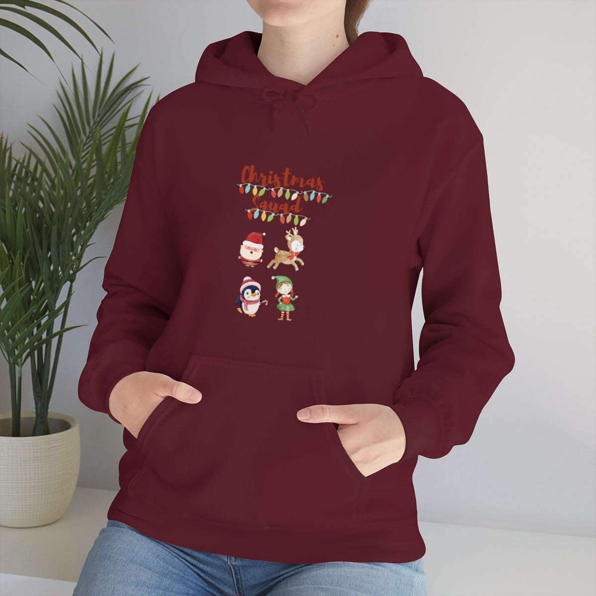 Christmas Squad Unisex Heavy Blend™ Hooded Sweatshirt