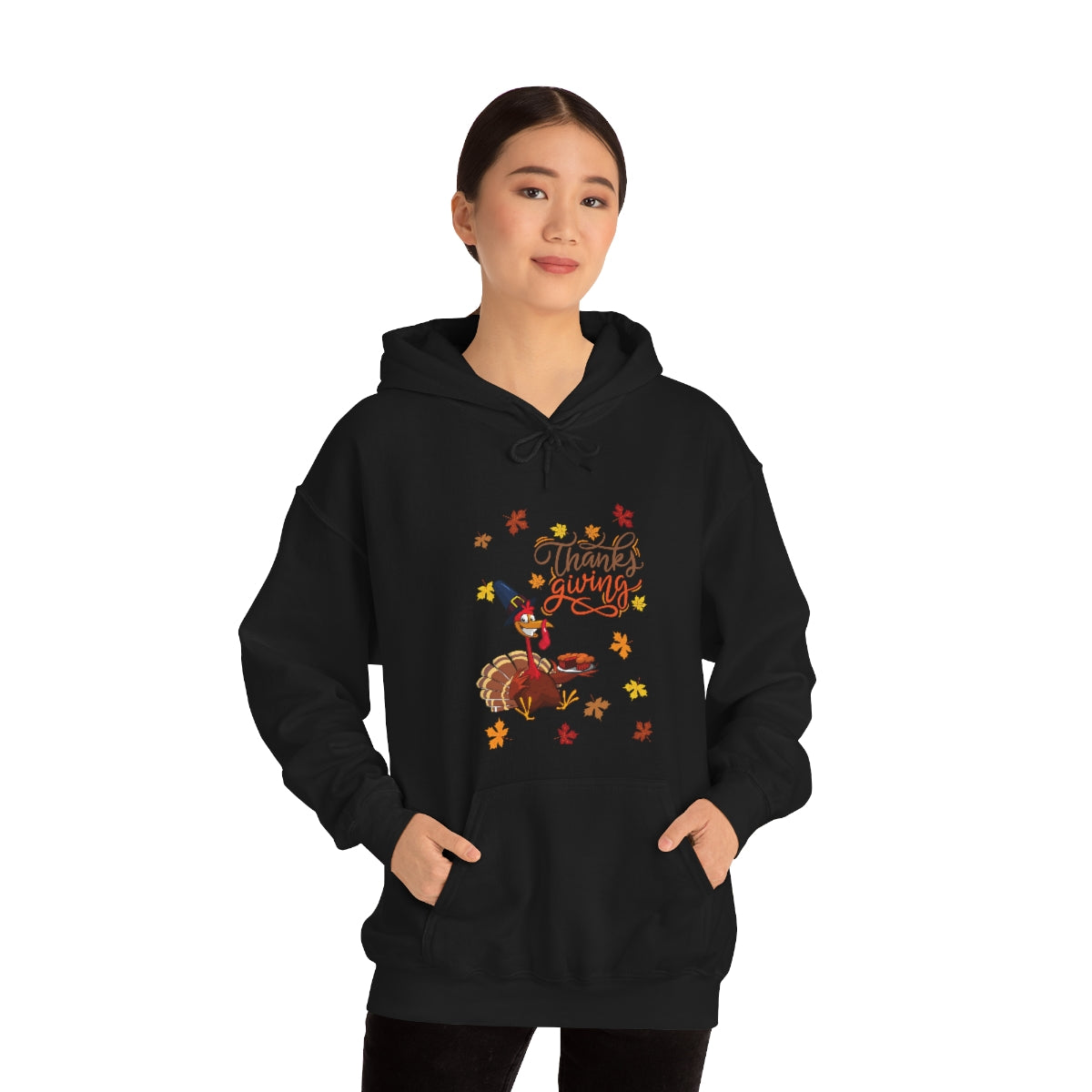 Thanksgiving Turkey Unisex Heavy Blend™ Hooded Sweatshirt