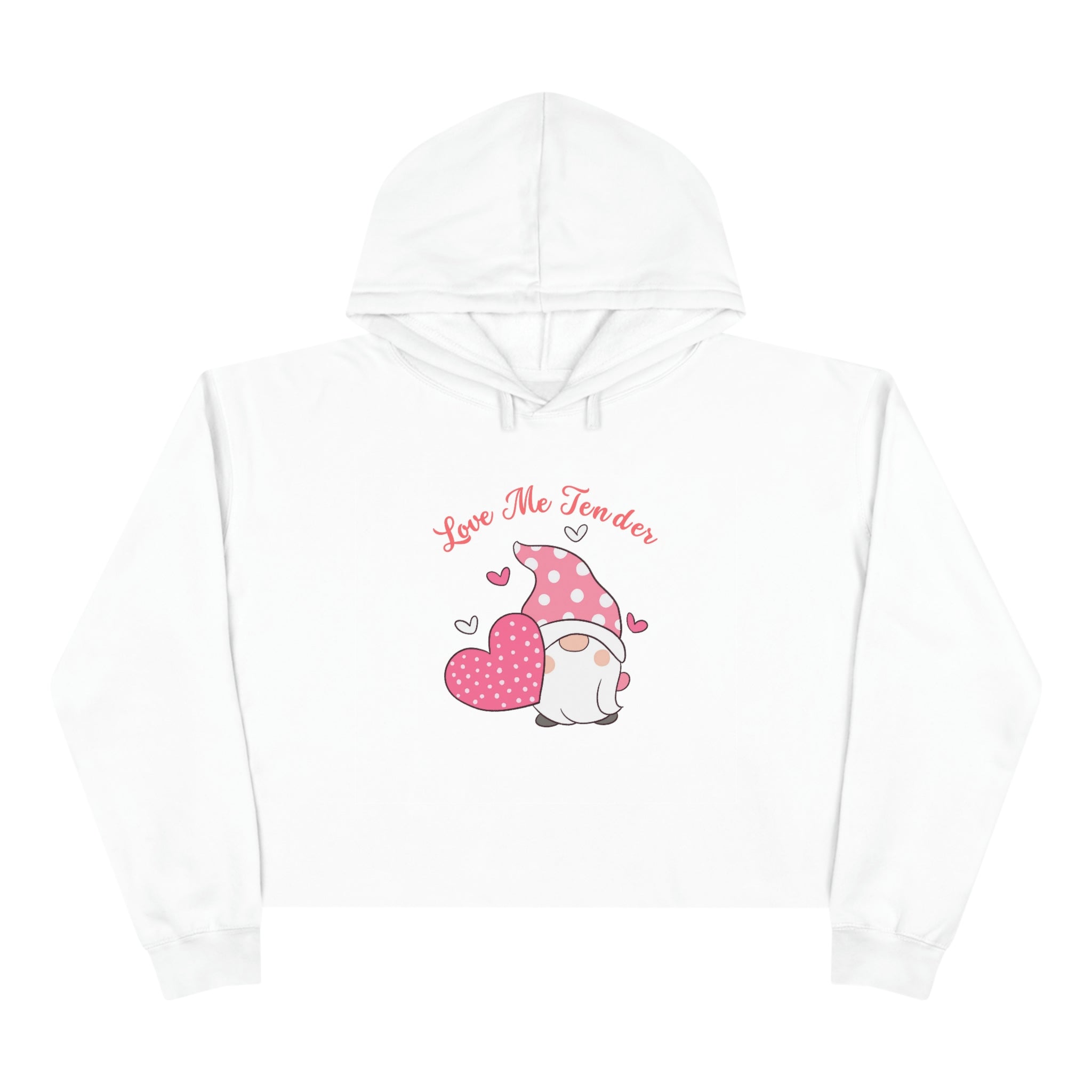 Love Me Tender Crop Hoodie