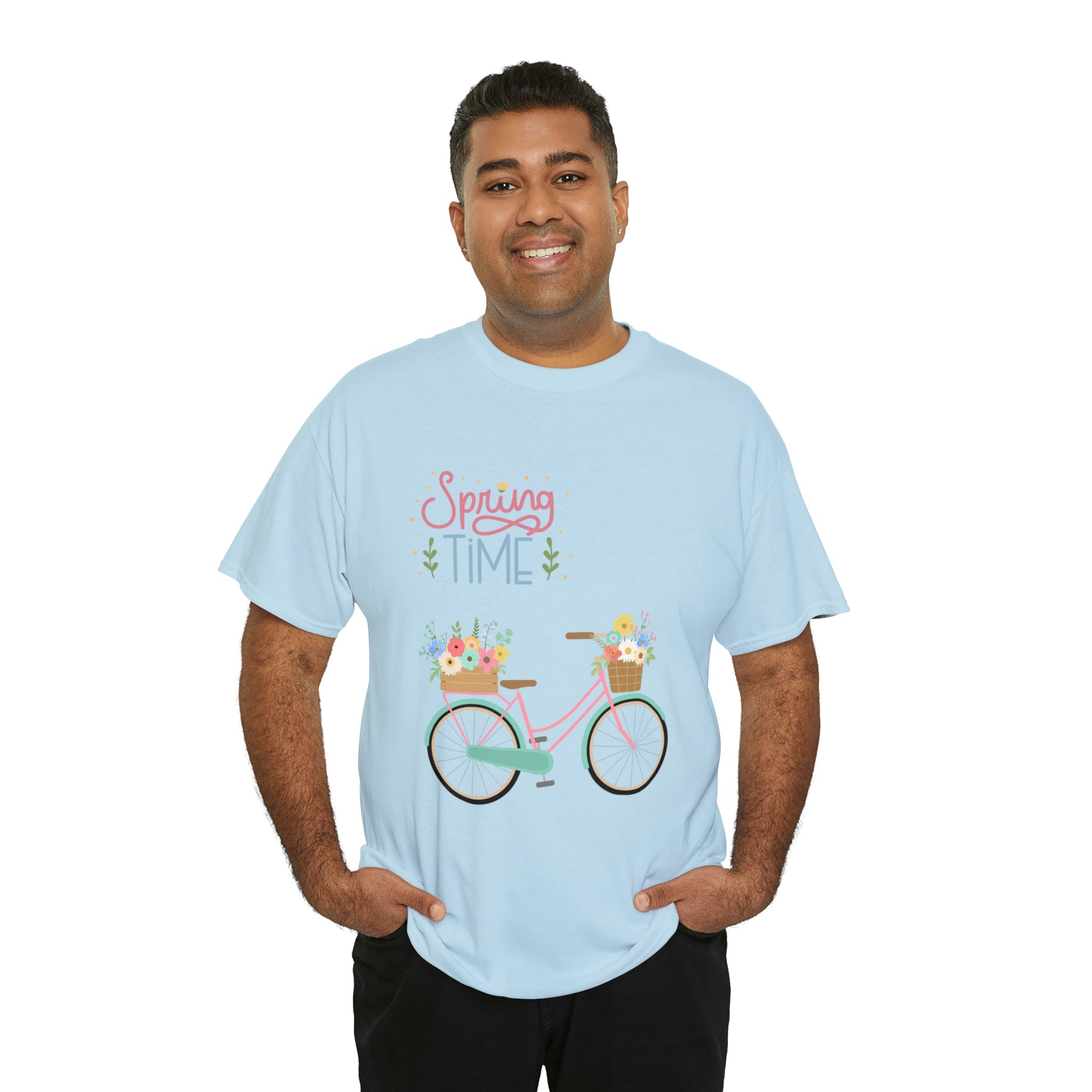 Spring Time Unisex Heavy Cotton Tee