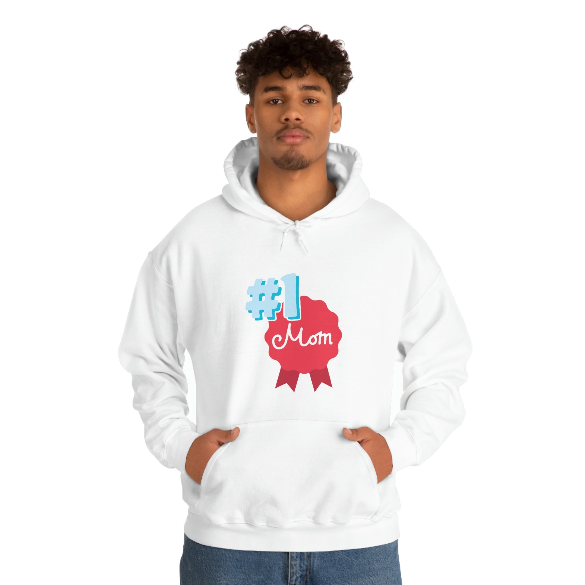 Mom You're No.1 Unisex Heavy Blend™ Hooded Sweatshirt