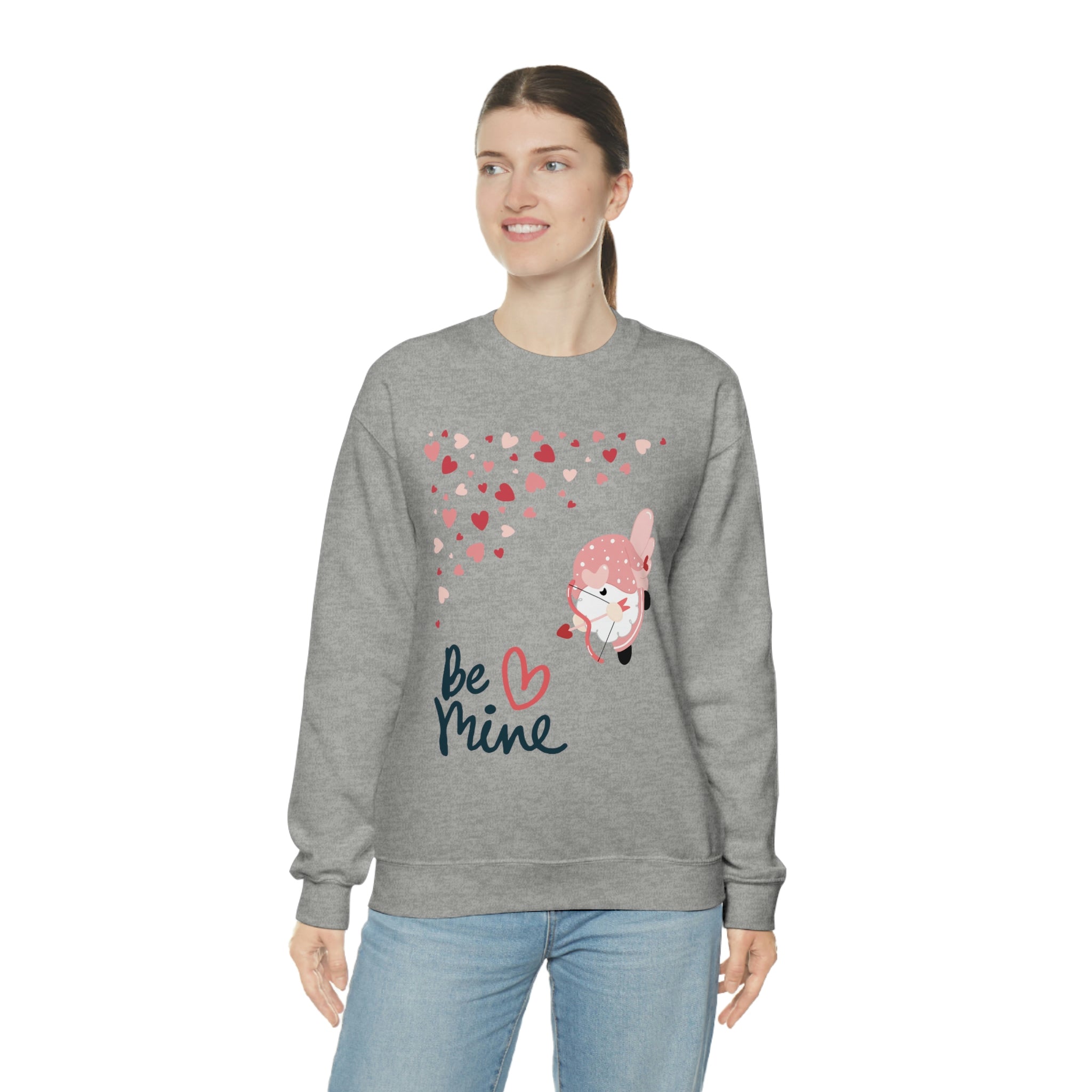 Be Mine Gnome!! Unisex Heavy Blend™ Crewneck Sweatshirt