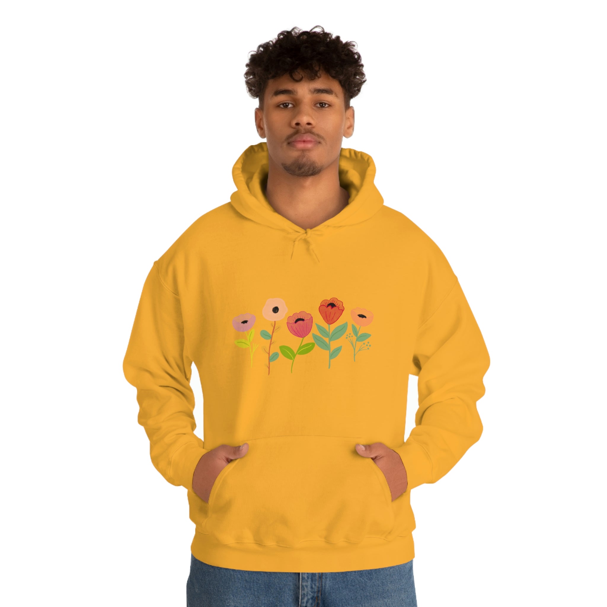 Spring Flowers Unisex Heavy Blend™ Hooded Sweatshirt