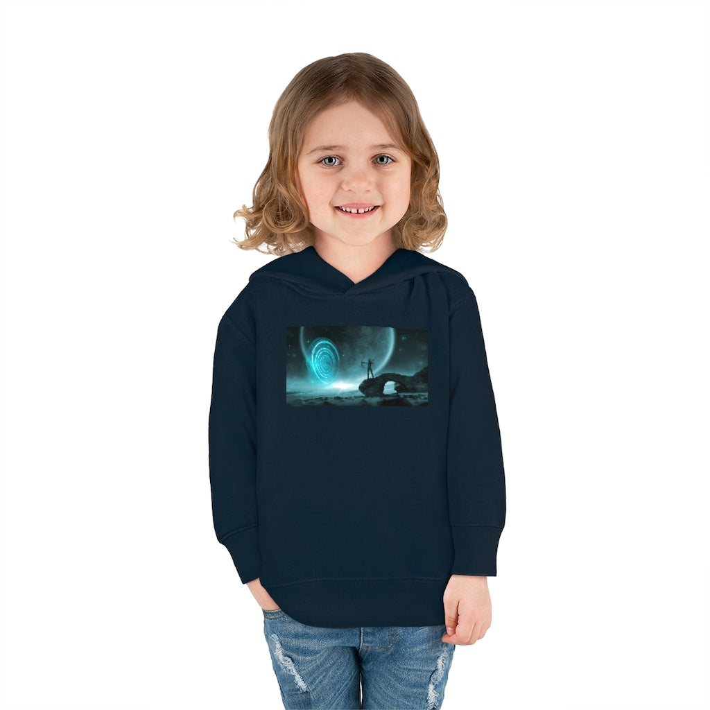 Mystical Moon Toddler Pullover Fleece Hoodie