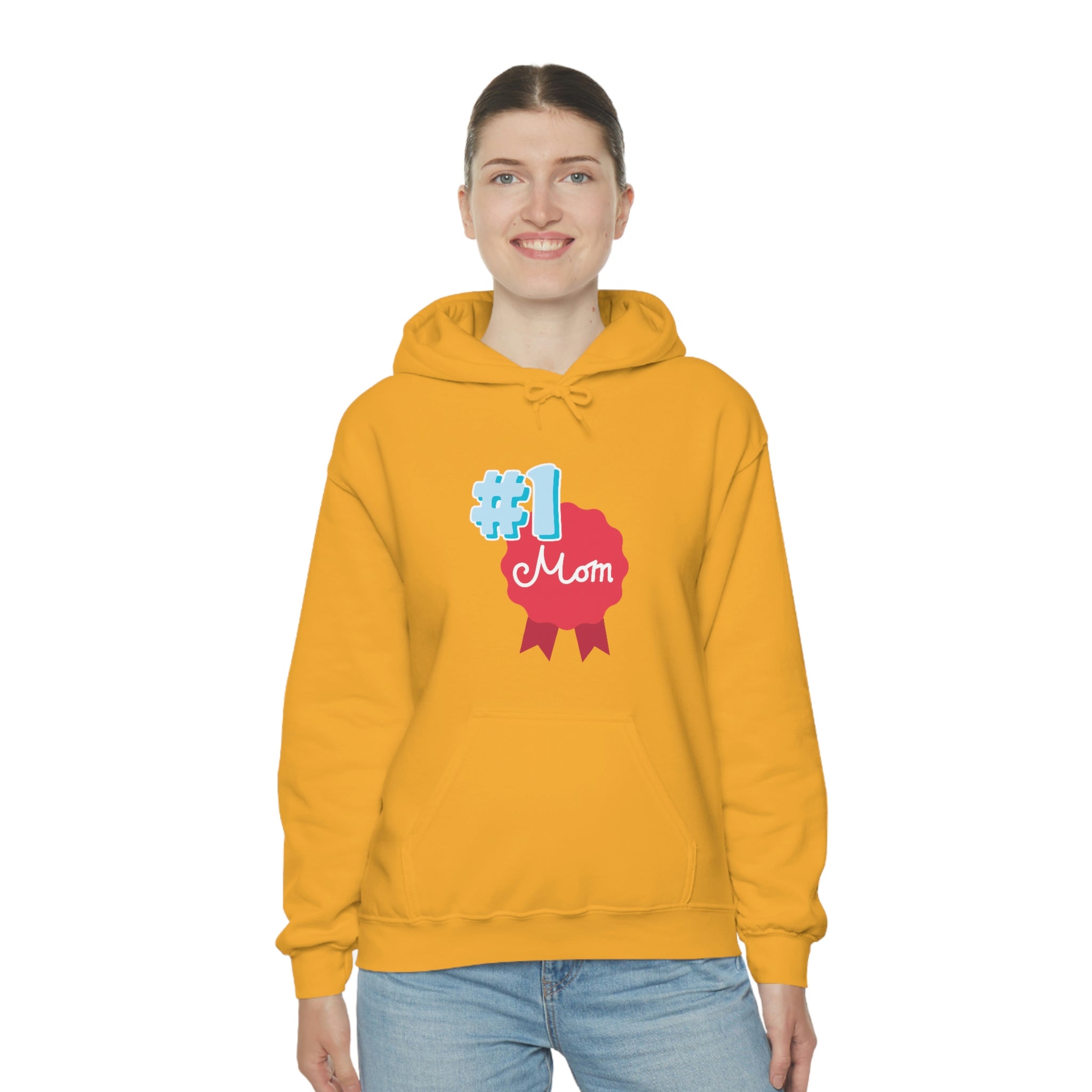 Mom You're No.1 Unisex Heavy Blend™ Hooded Sweatshirt