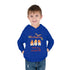 Thanksgiving With My Gnomies Toddler Pullover Fleece Hoodie