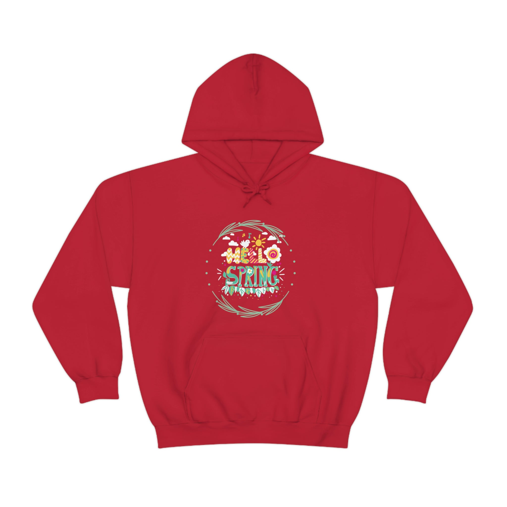 Hello Spring Unisex Heavy Blend™ Hooded Sweatshirt